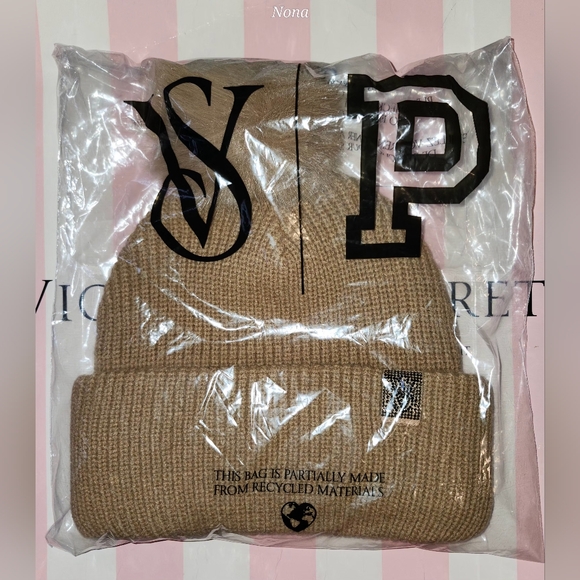 Victoria\'s Secret Bling Patch Beanie NWT main image 5